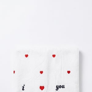 Toalla corazon